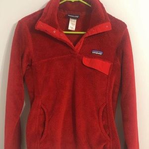 Red Patagonia Pullover! Size: Medium